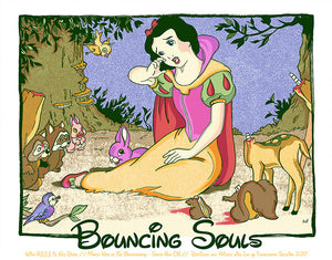 Bouncing Souls Santa Ana, CA, 2017 Poster Print by Zissou Tasseff-Elenkoff