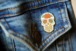 "Sugar Skull" Pin by The Found