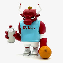 Load image into Gallery viewer, &quot;Street Bully&quot; Blue Vinyl Toy by JC Rivera
