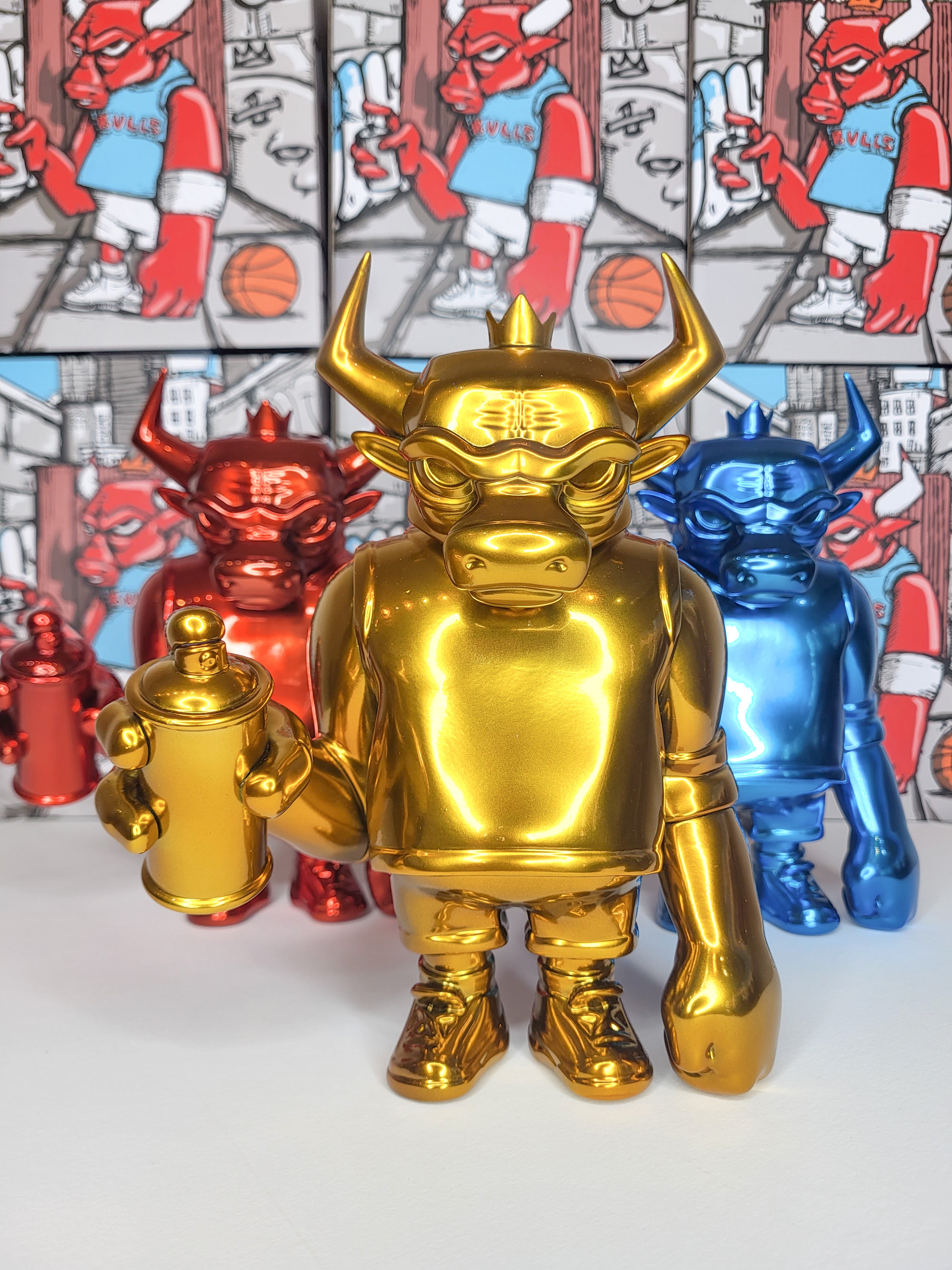 "Street Bully" Candy Gold Chrome by JC Rivera