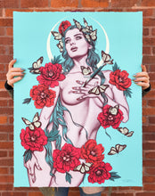 Load image into Gallery viewer, &quot;Pinned Like Butterflies (Beneath The Glass)&quot; by Jenny Frison
