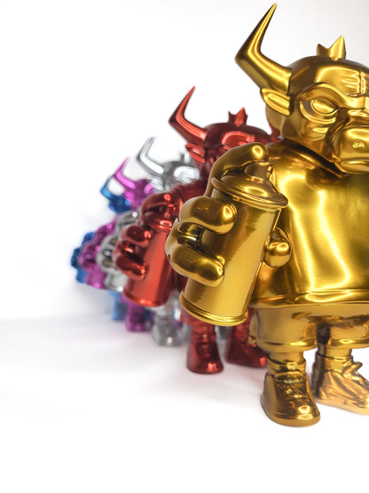 "Street Bully" Candy Gold Chrome by JC Rivera